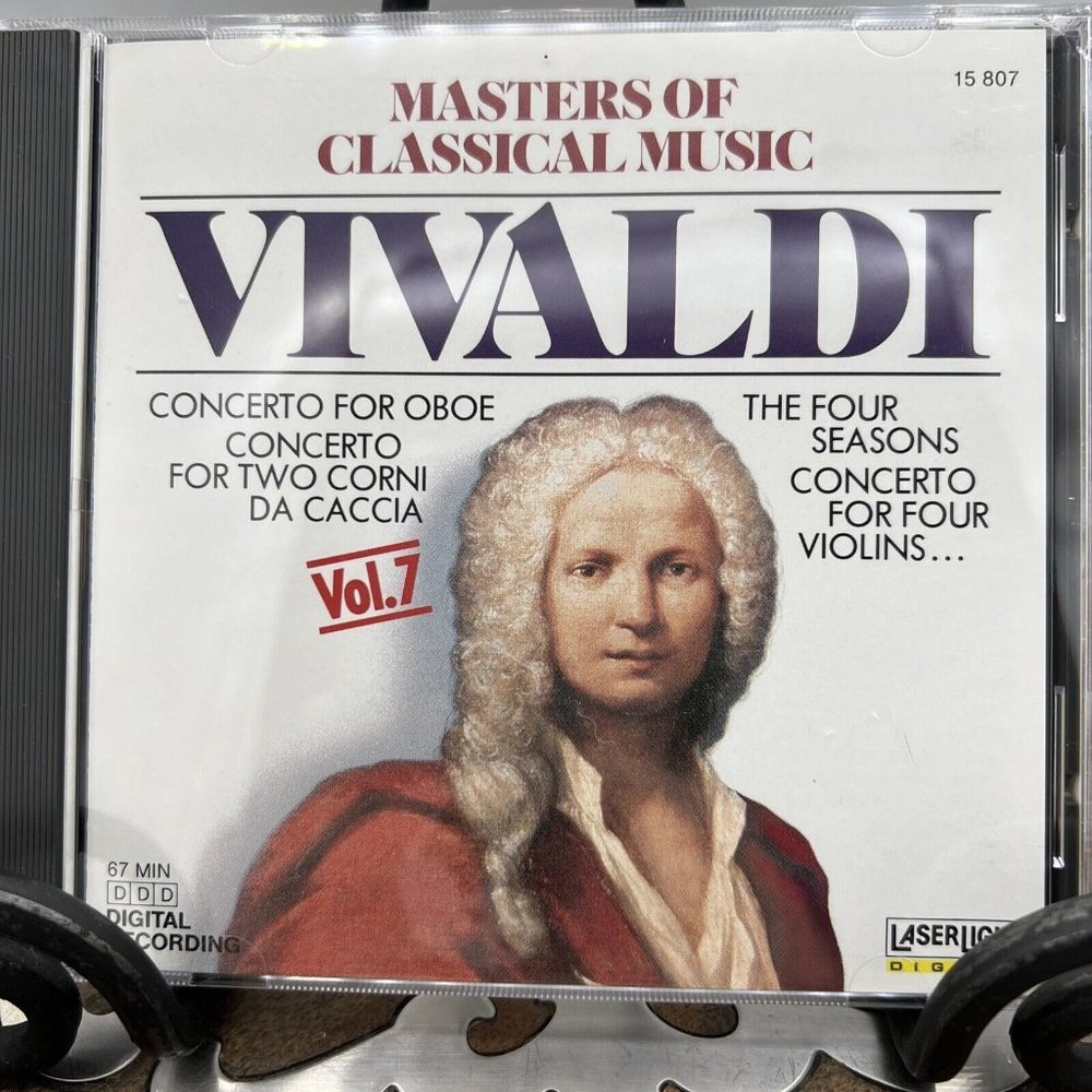 Masters of Classical Music, Vol. 7: Vivaldi (CD, Oct-1990, Laserlight)